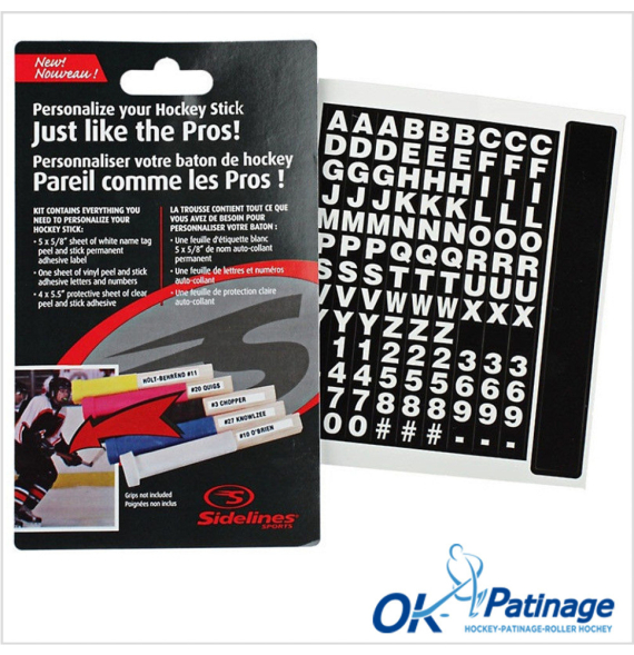 Autocollant pour crosse