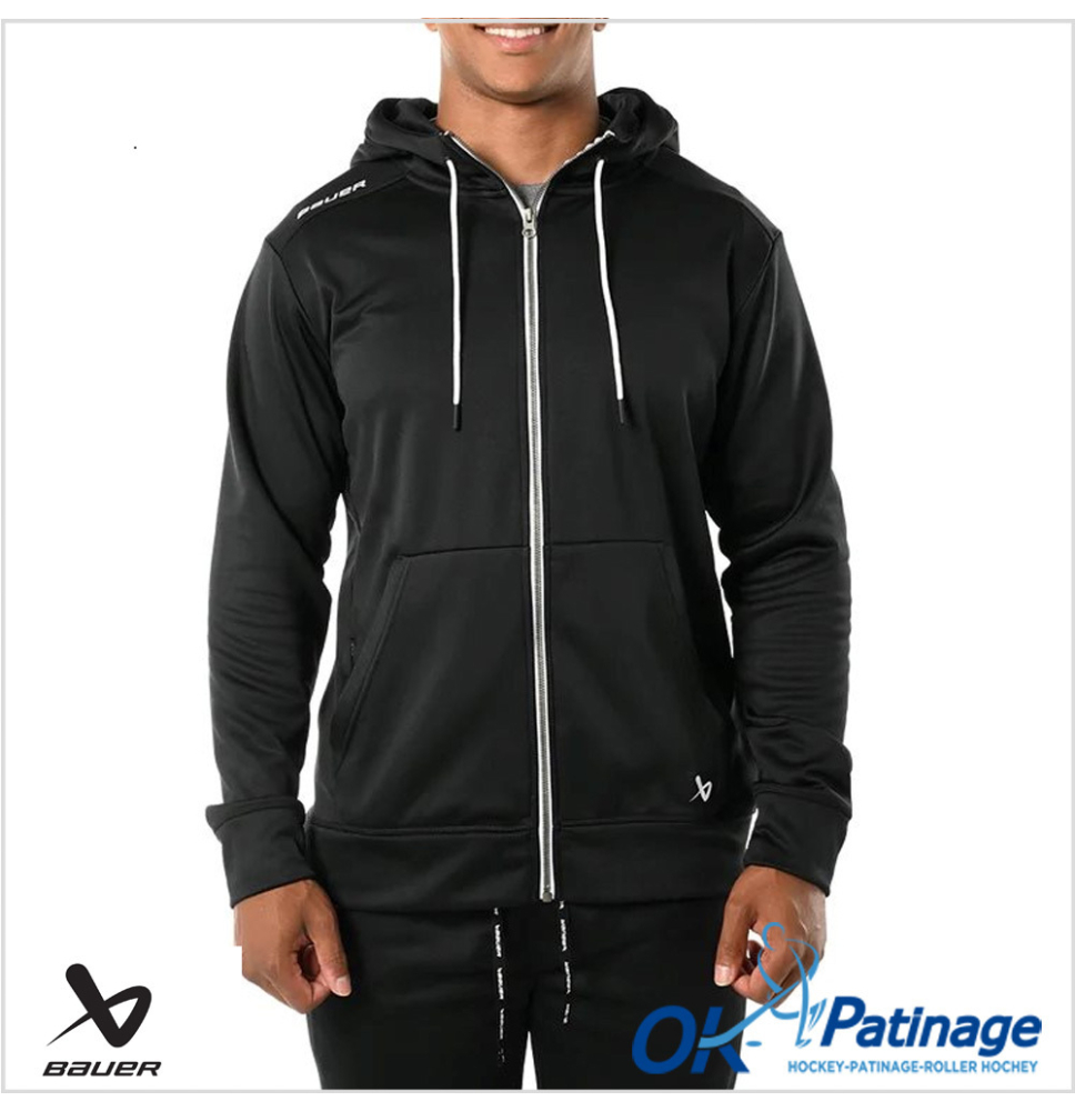 Bauer Hoody Team Fleece Full Zip