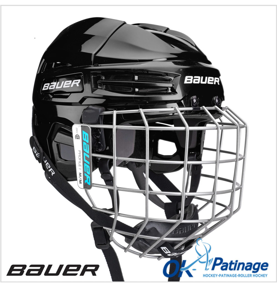 Bauer casque IMS 5.0 avec grille