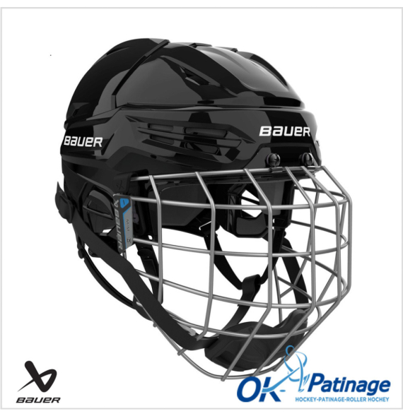 Bauer casque RE AKT 55 avec grille