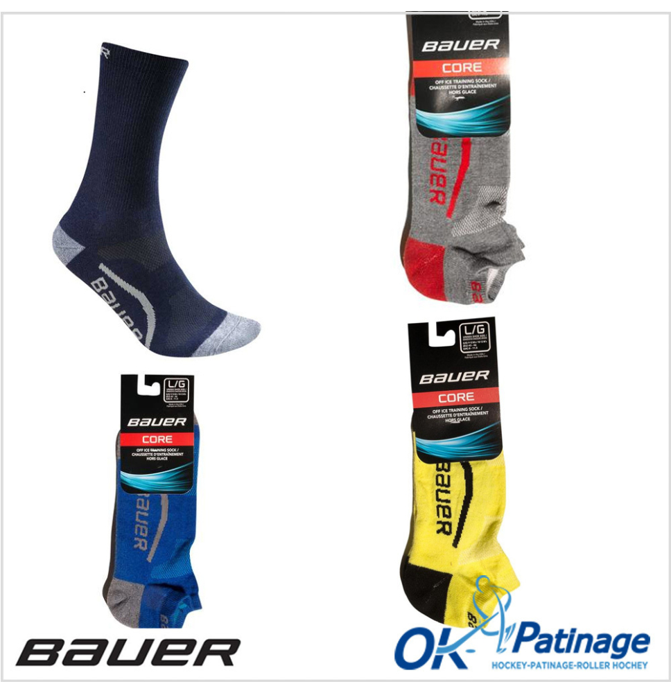 Bauer chaussette Core Hors glace