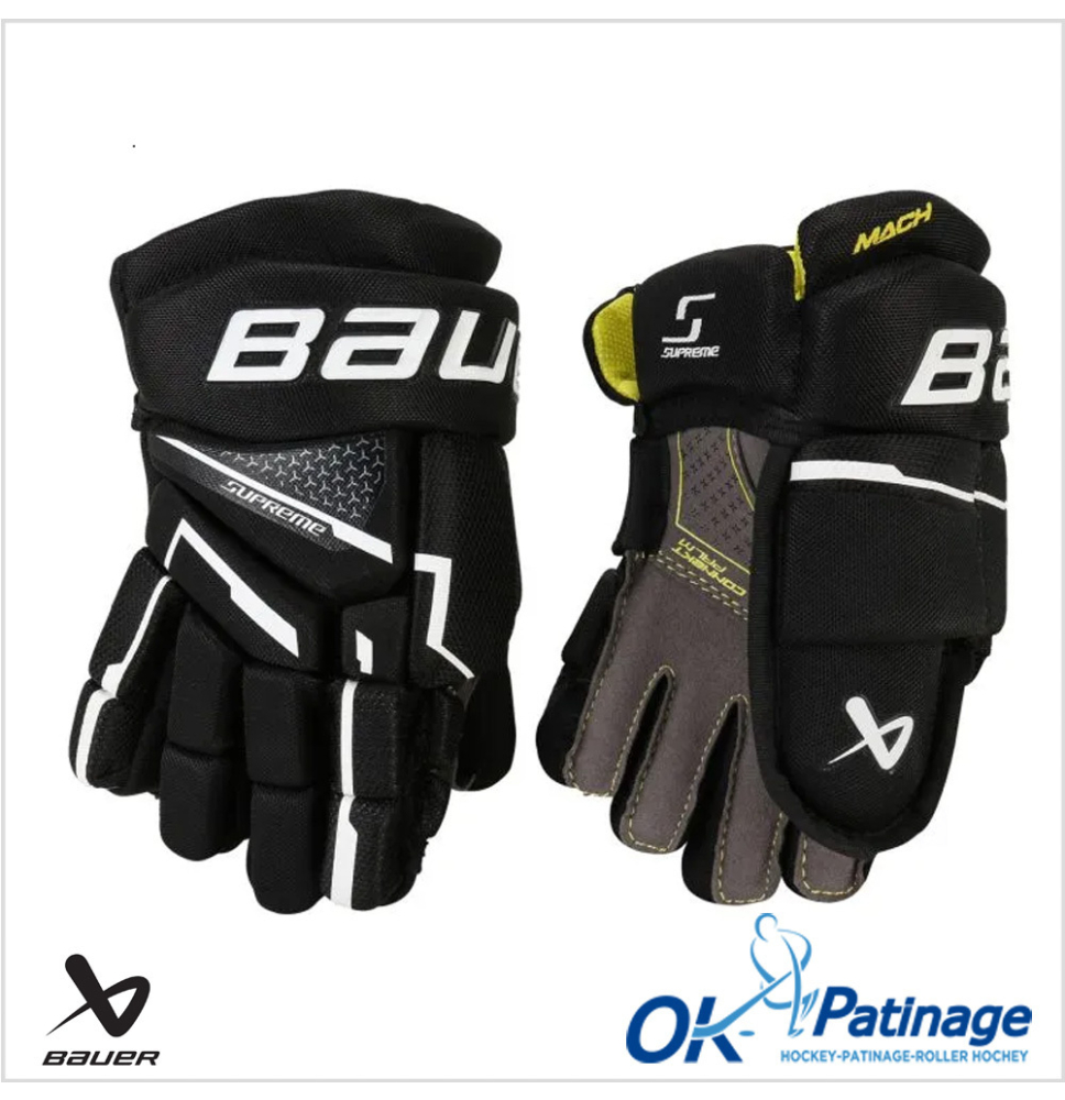 Bauer gant Supreme Mach enfant