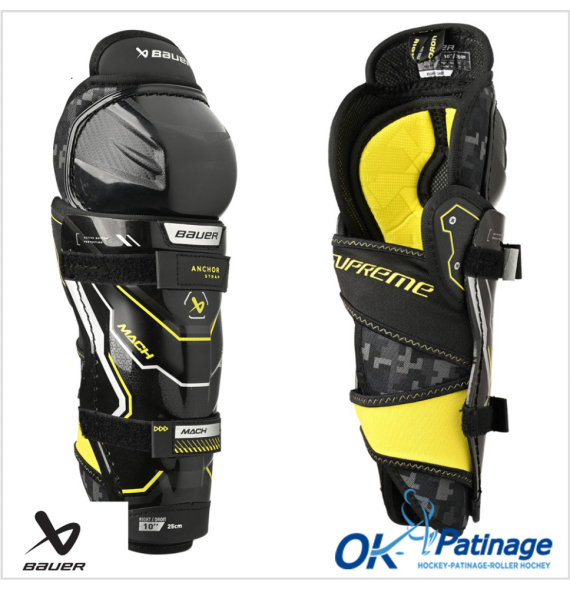 Bauer jambière Supreme Mach Enfant