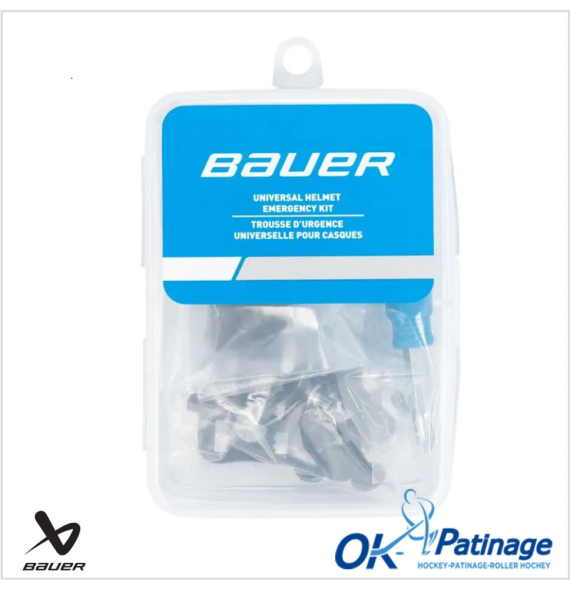 Bauer kit vis universel pour casque