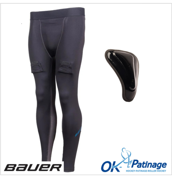 Bauer pantalon compression Femme S19