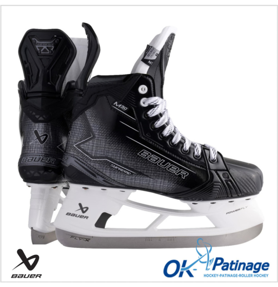Bauer patin Supreme M50 Int/senior avec lames Fly X