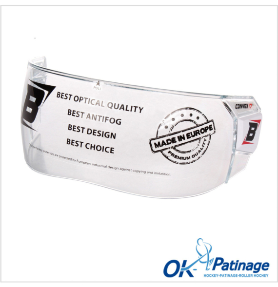 Bosport visière de remplacement pour Convex 17