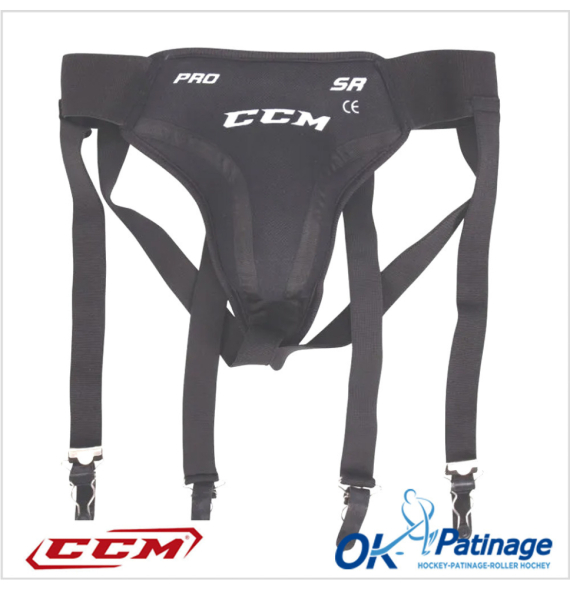 CCM coquille + porte jarretelles Pro S21