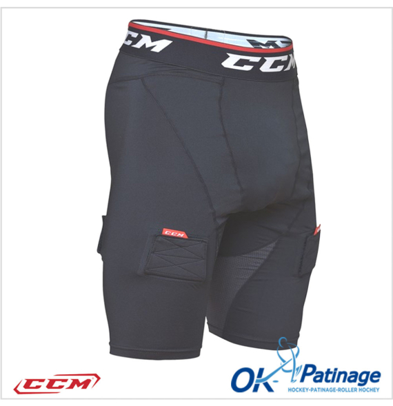 CCM jock short compression Femme