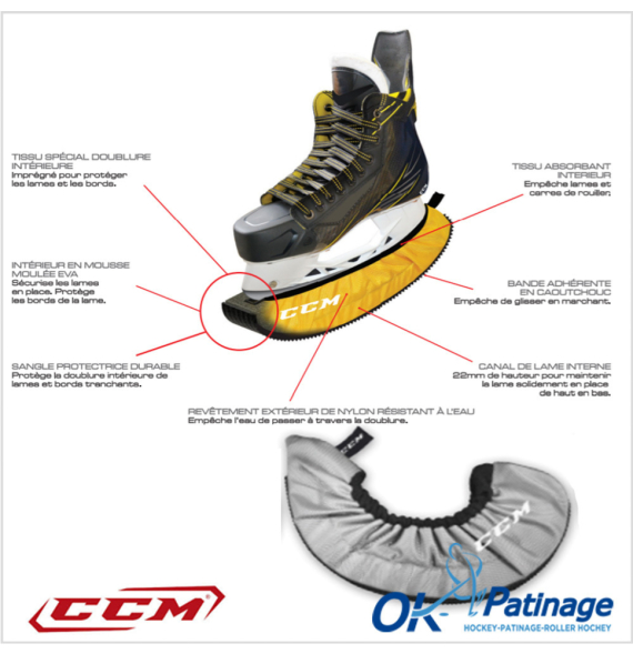 CCM protège lames Proline Skateguard