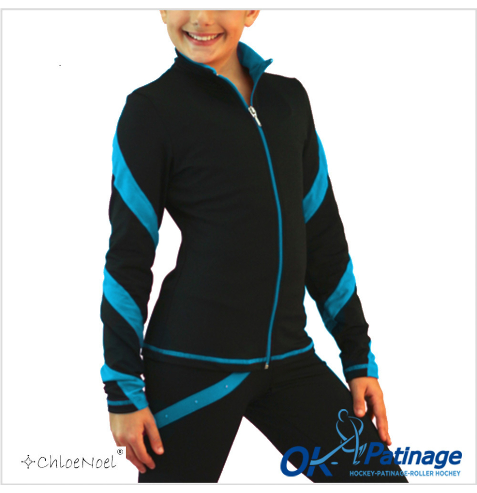 CN veste J36 turquoise