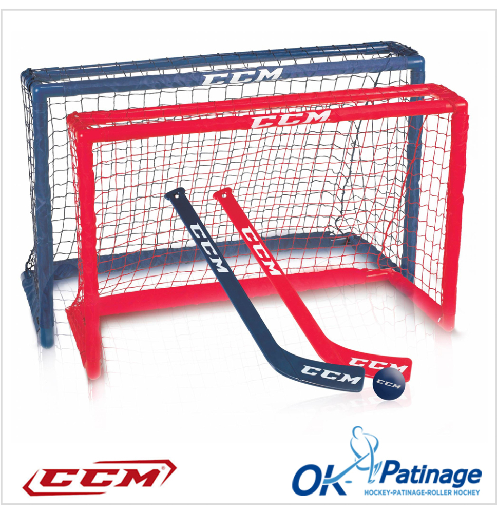 Ccm mini hockey set