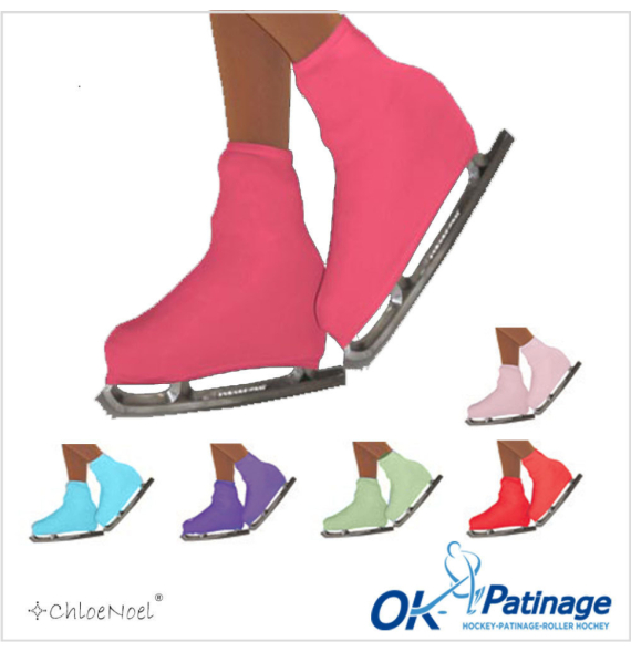 Chloenoel Cache patins lycra couleurs