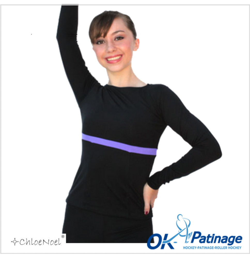 Chloenoel haut T01 violet