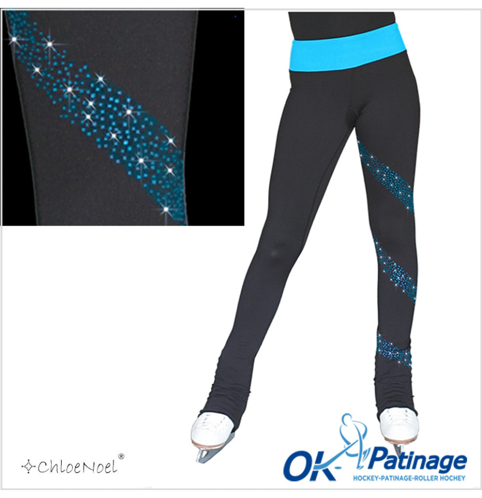 Chloenoel pantalon PS96 turquoise