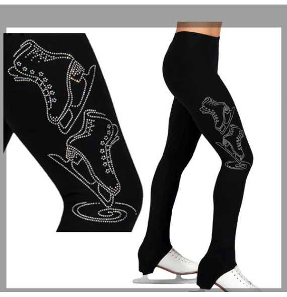 Gee's pantalon patins strass
