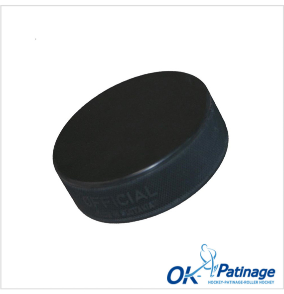 Palet hockey officiel noir