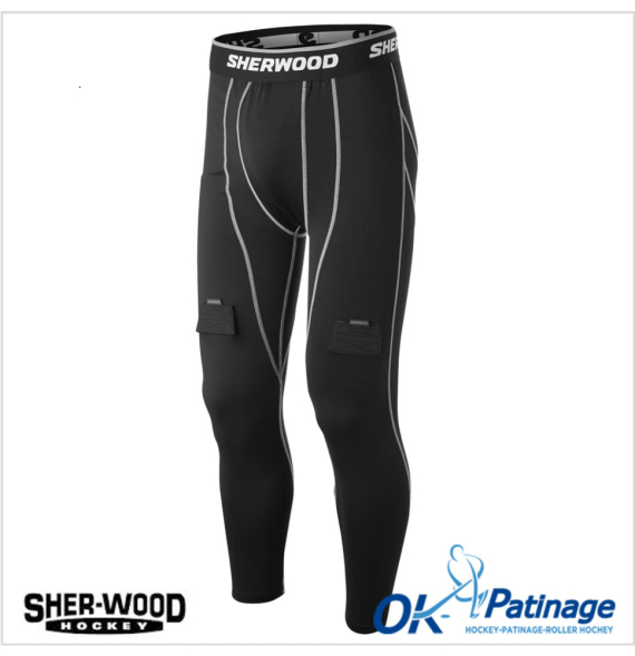 Sherwood pantalon compression Jock