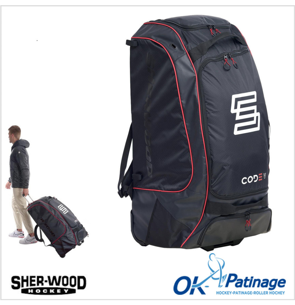 Sherwood sac à dos à roulettes Code V