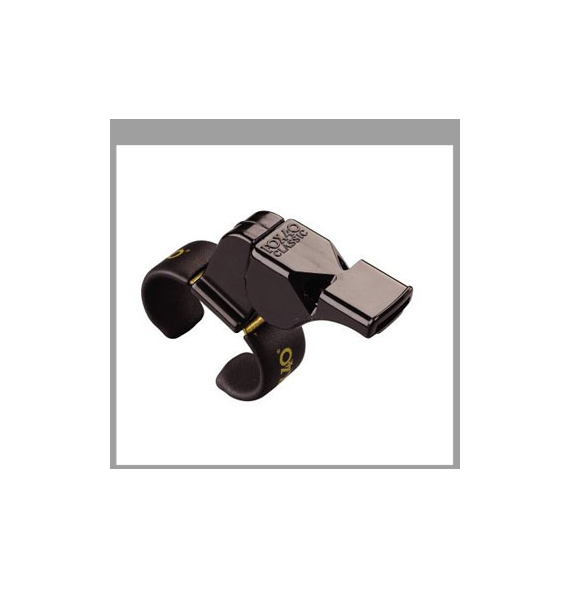 Sifflet bi doights plastique officiel