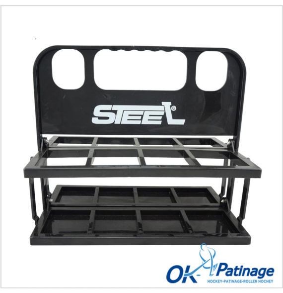 Steel panier 8 pipettes