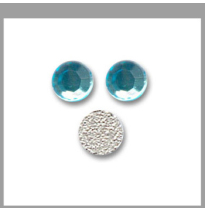Strass Hotfix Aquamarine SS20