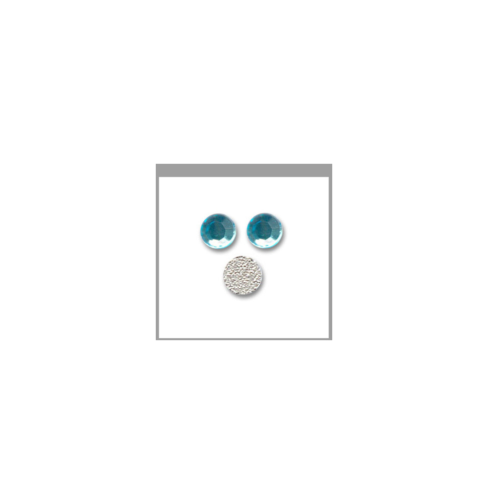 Strass Hotfix Aquamarine SS20
