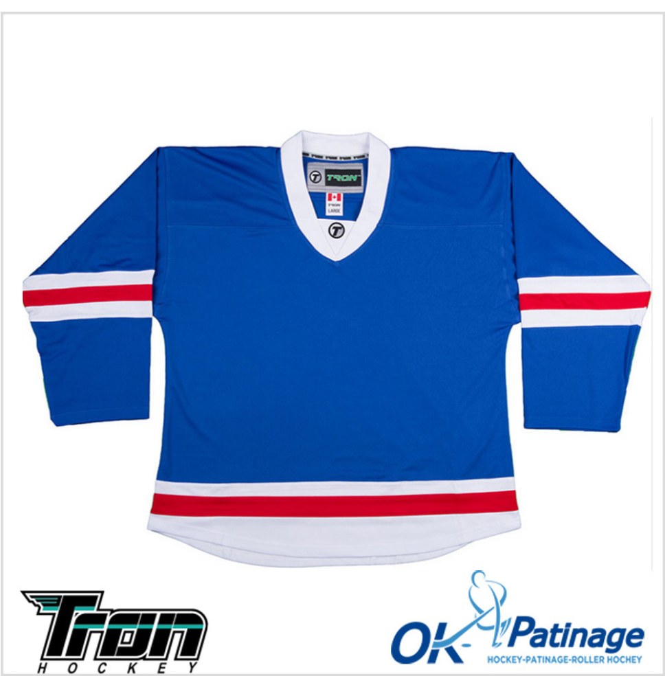 Tron maillot DJ300 New York Rangers bleu