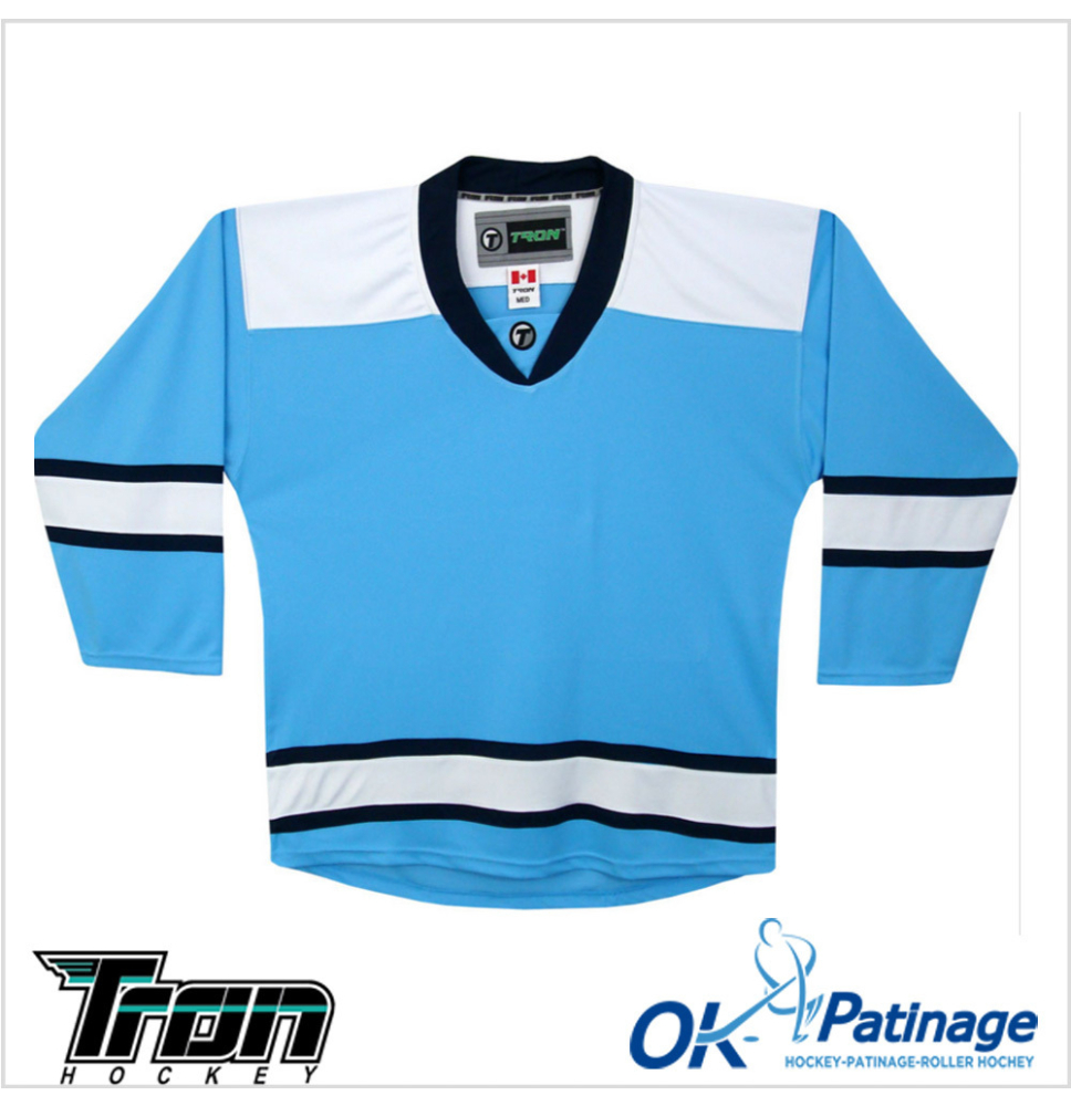 Tron maillot DJ300 Pittsburg bleu