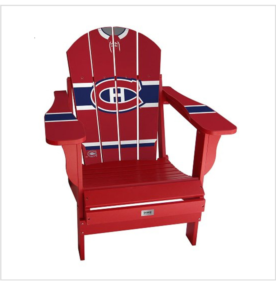 Fauteuil Montreal rouge
